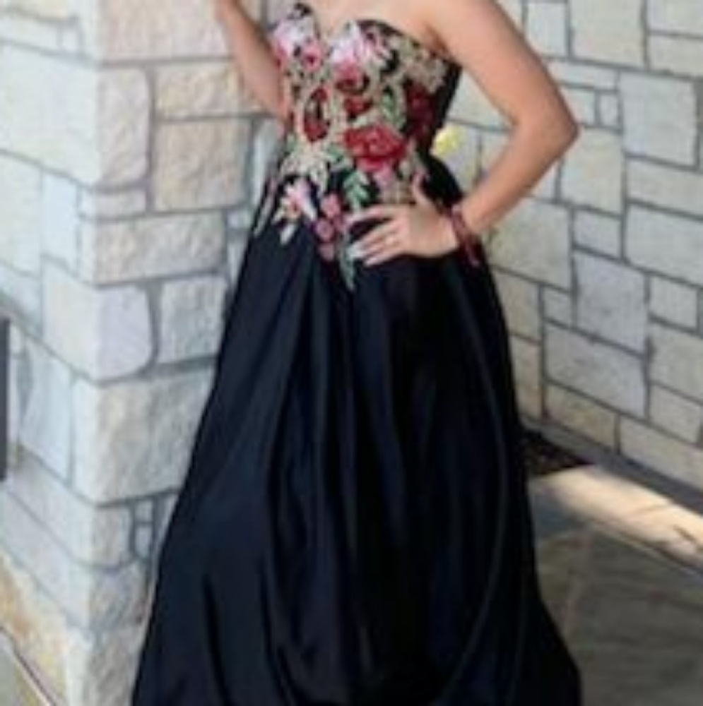 Black gown